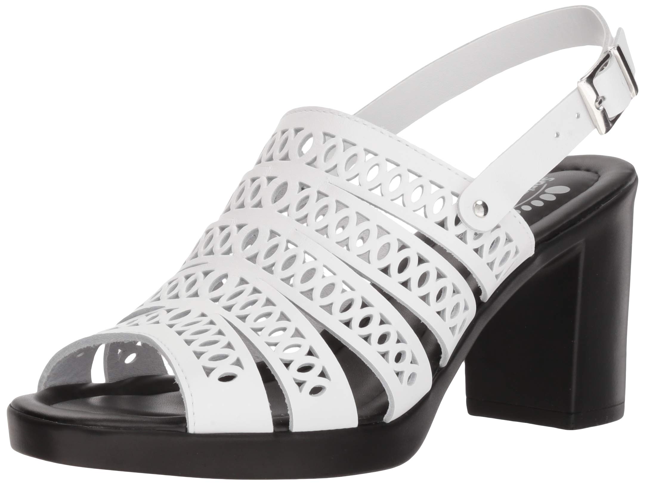 Spring Step Women's Etelvina Heeled Sandal - Comfortable Summer Dress Sandals with Block Heel for Weddings, Parties & Outdoor Events