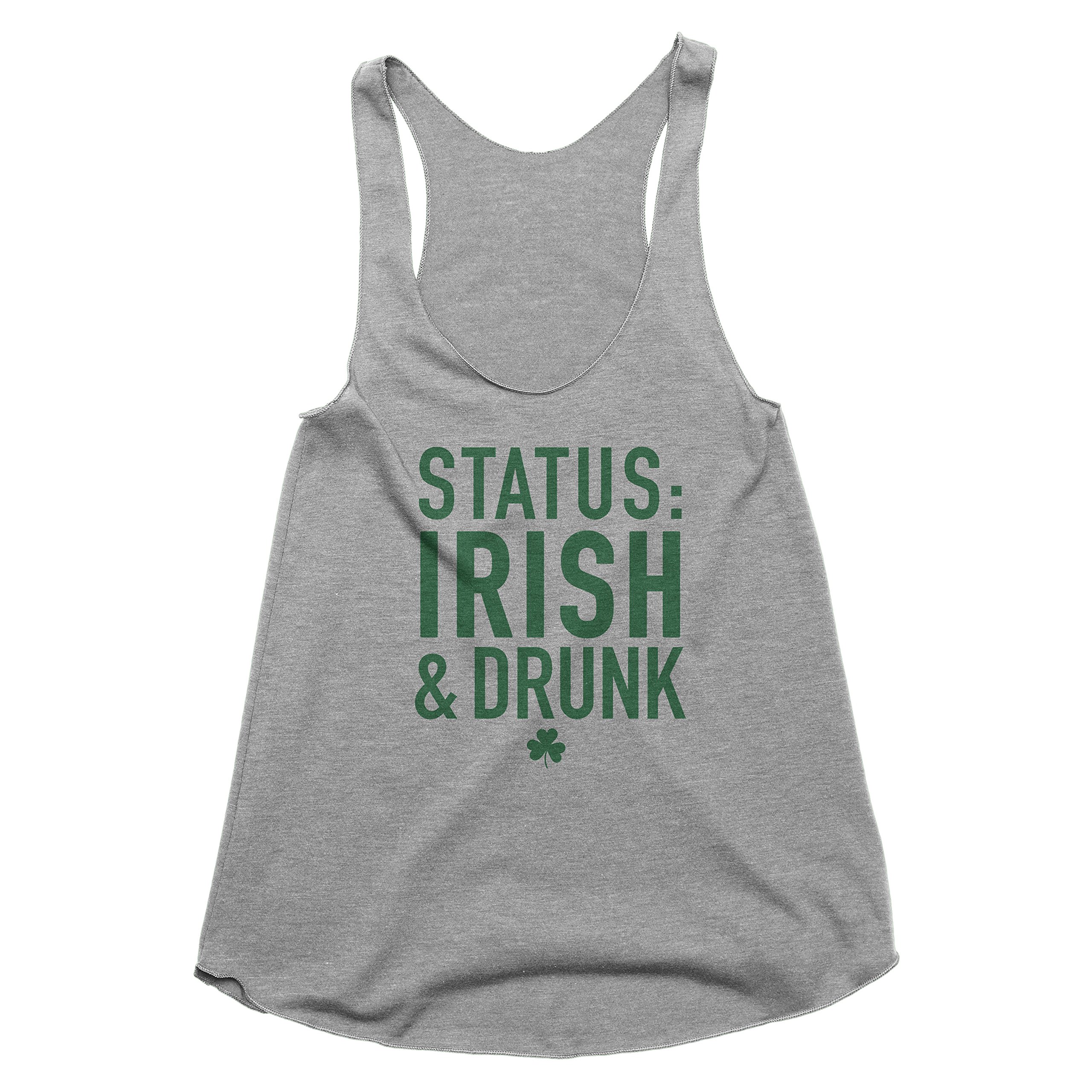Funny Irish & Drunk St. Patrick's Day Tank Top for Men & Women - Perfect for Pub Crawls, Parties & Irish Pride Celebrations