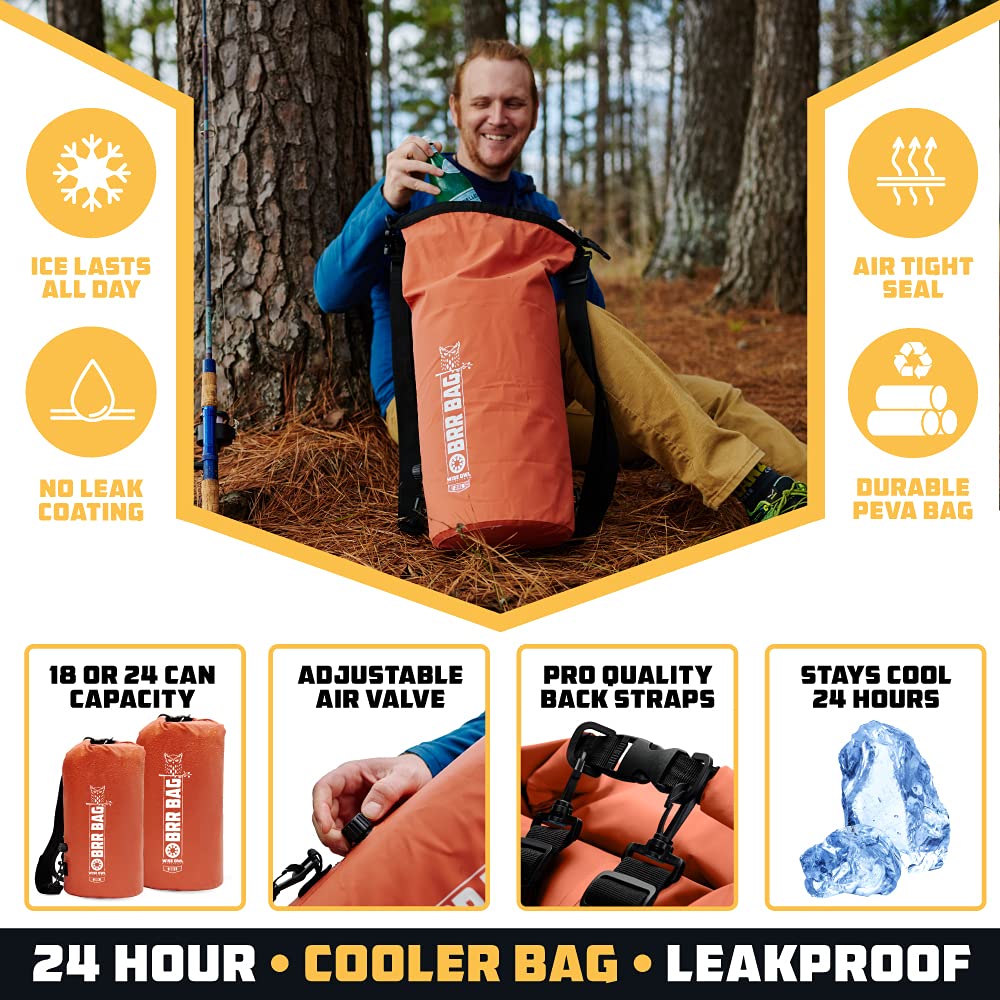 Wise Owl Outfitters Insulated Backpack Cooler - Leakproof & Waterproof Cooler Bag for Camping, Kayaking, Hiking, Picnics, Beach, Tailgating, and Outdoor Adventures - 20L & 30L