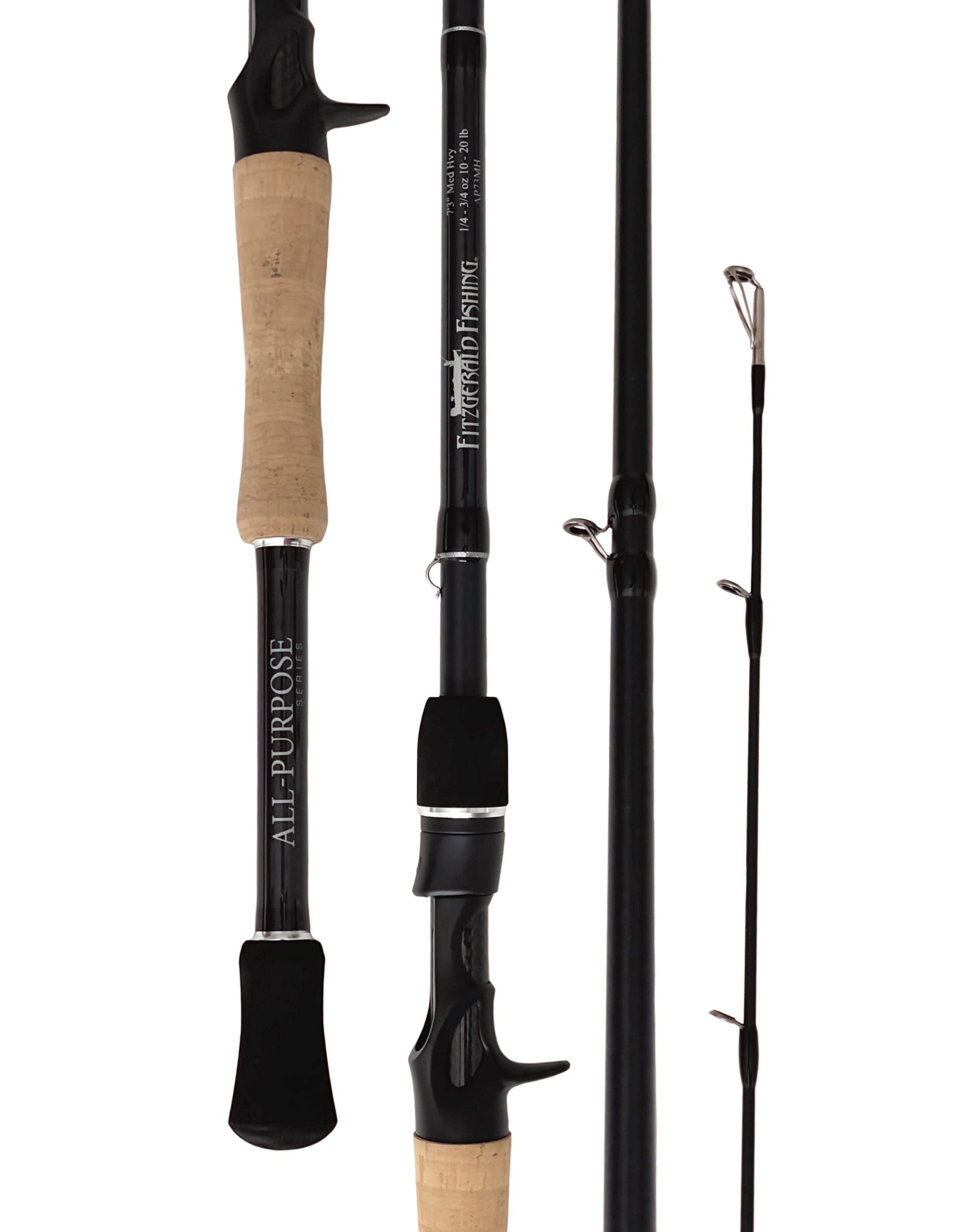 Premium Fitzgerald Fishing All Purpose Graphite Casting Rod 7'0
