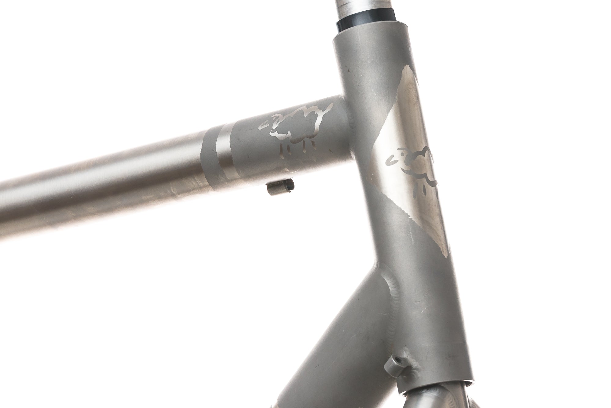 Custom Titanium Disc Road Bike 55cm - Lightweight & Durable for Commuting & Racing | Perfect for Urban Rides & Long-Distance Cycling