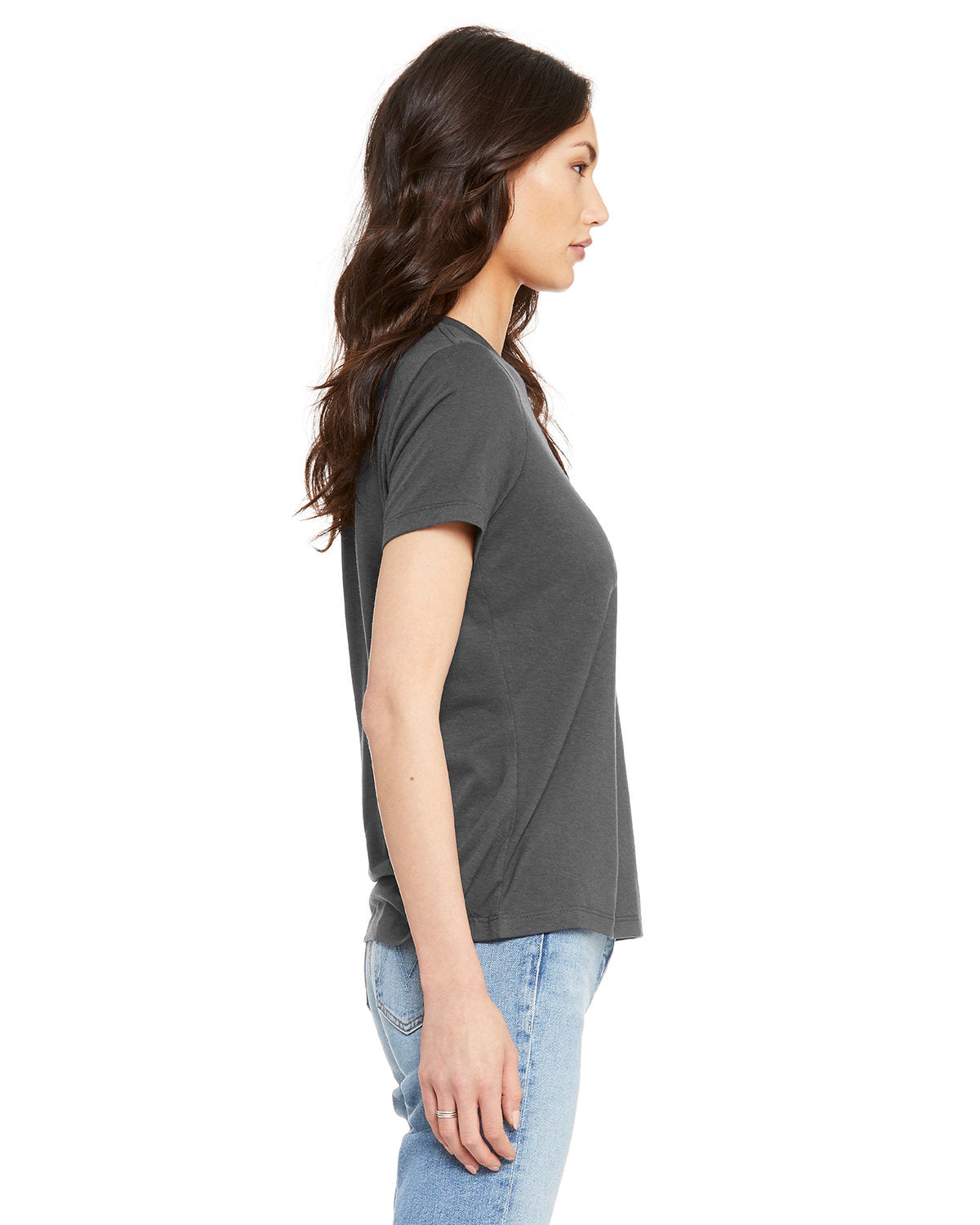 Bella + Canvas B6400 Women's Relaxed Fit Jersey Short Sleeve T-Shirt - Soft Cotton Tee for Casual Wear, Lounge & Everyday Comfort