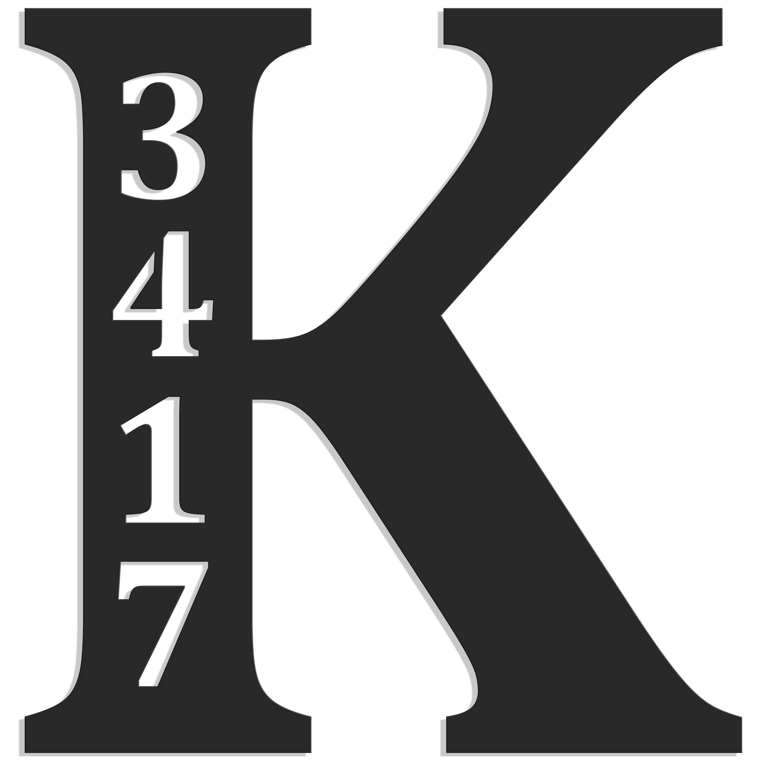 Personalized PK Décor House Number Sign - Custom Address Plaque for Outdoor Homes, Garden Flag with Yard Stakes or Hanging Option - Perfect Housewarming Gift for New Homeowners | Ideal for Front Yard, Porch & Mailbox Visibility