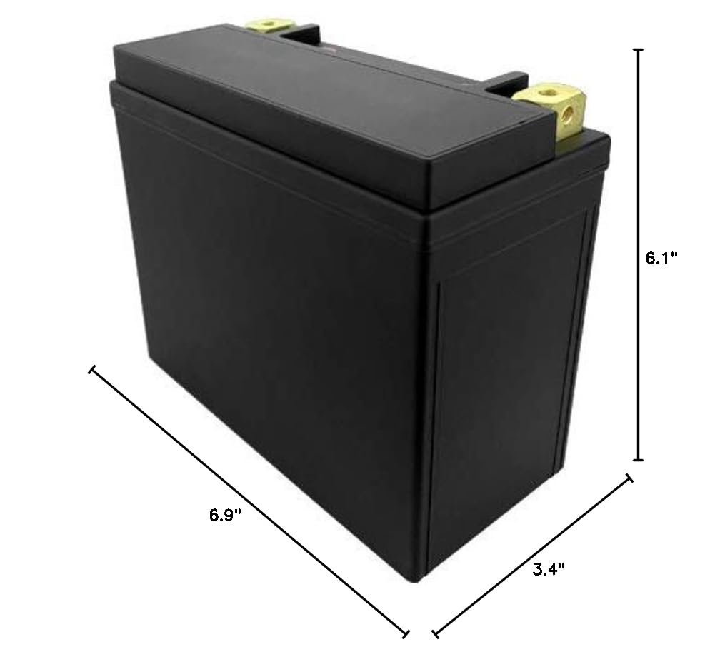 Banshee Starter Battery for Mercury Outboard Motors 25HP or Less - Reliable Marine Power for Fishing Boats, Pontoon Boats & Small Watercraft