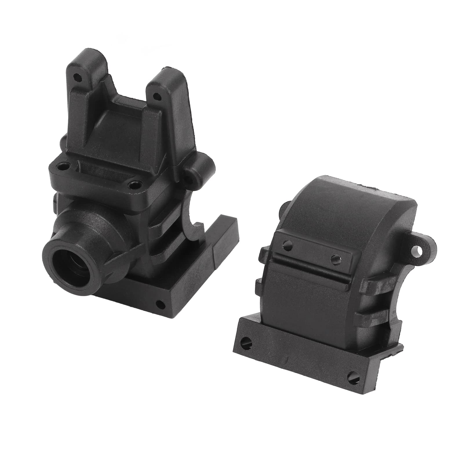 High-Performance RC Car Gear Box Housing - Durable Black Plastic Differential Housing for Remote Control Cars & Model Vehicles | Perfect for Off-Road Racing & DIY RC Upgrades