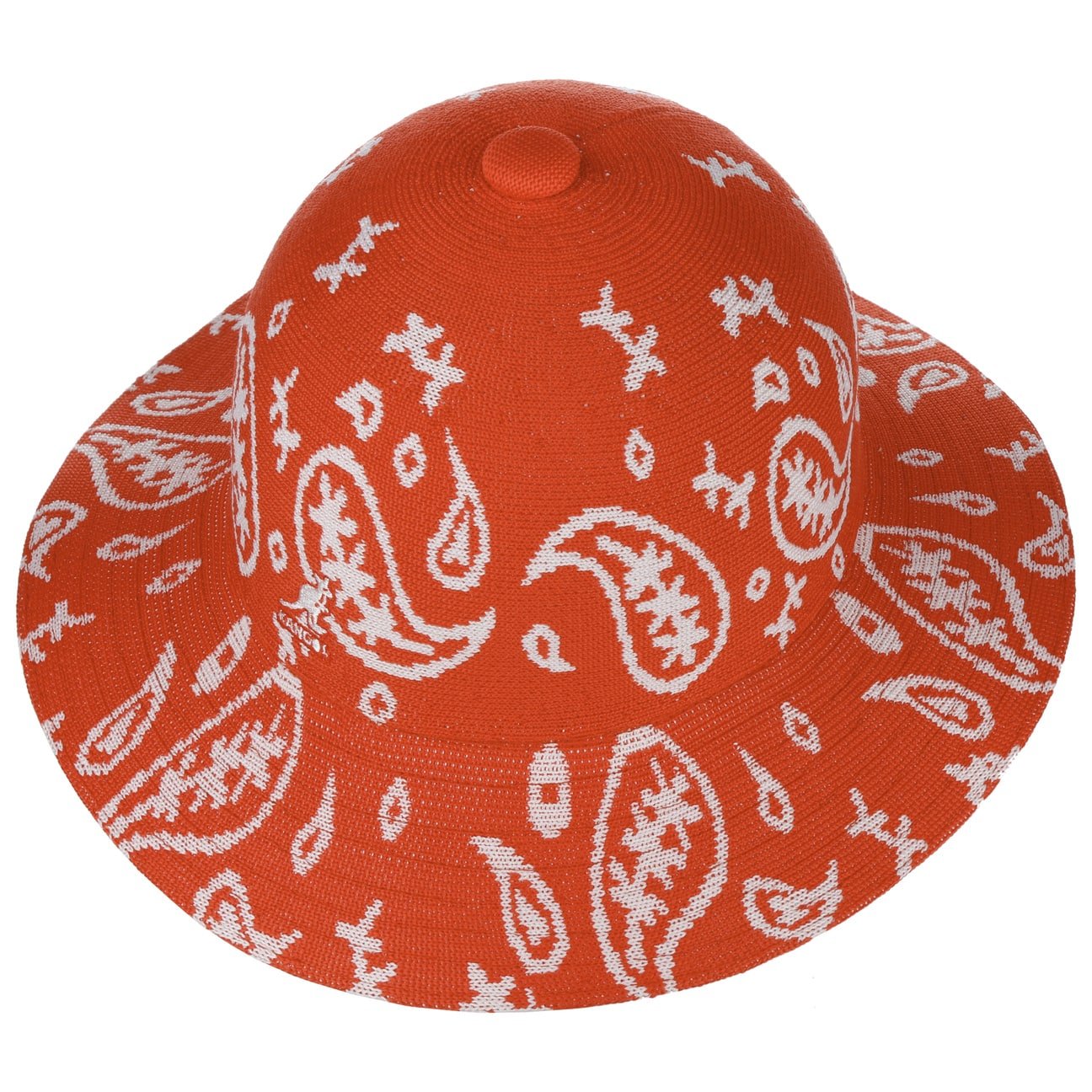 Stylish Kangol Paisley Wide Brim Sun Hat for Women - Summer Beach Hat, Outdoor Travel & Fashion Accessory