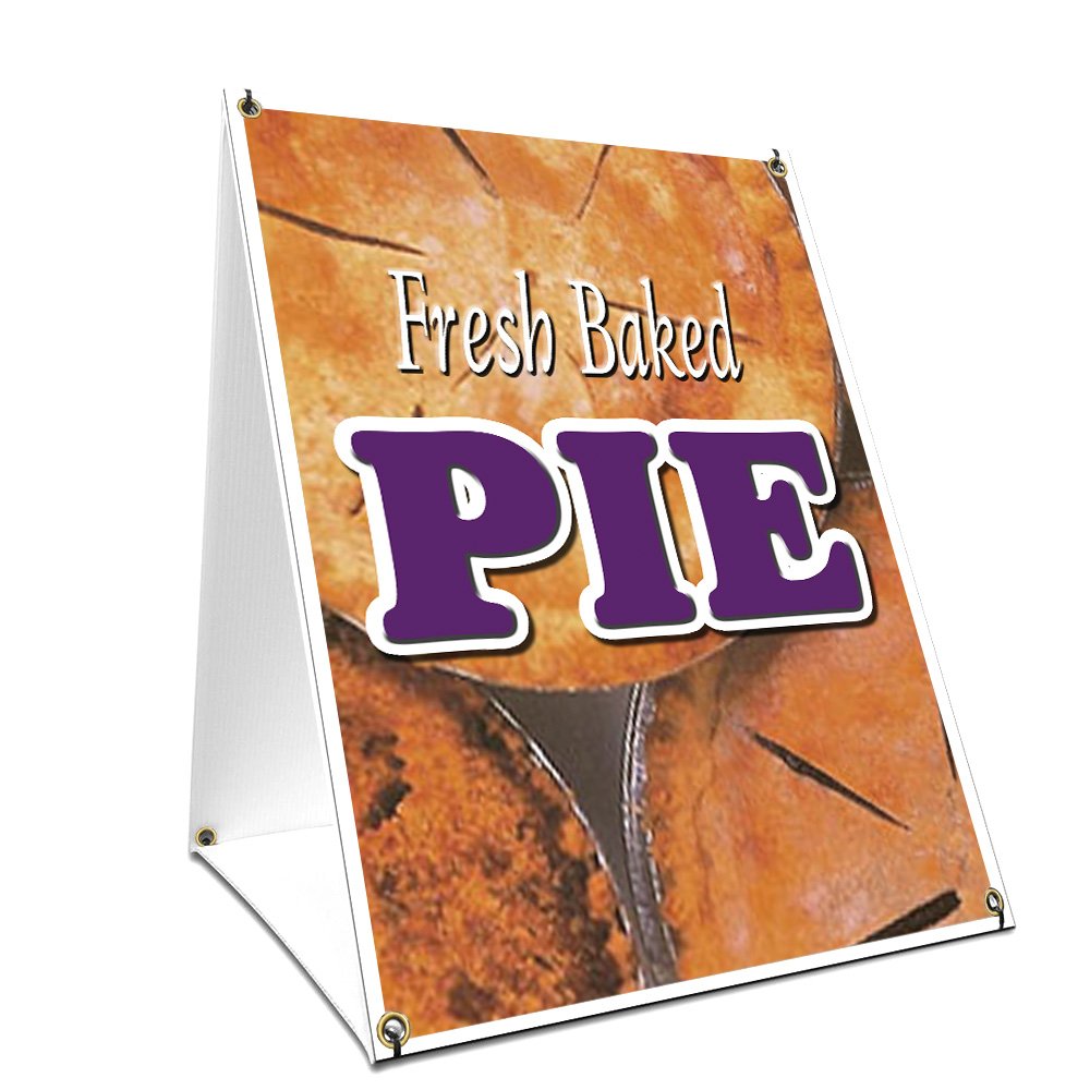 Vintage A-Frame Sidewalk Bakery Sign - 24