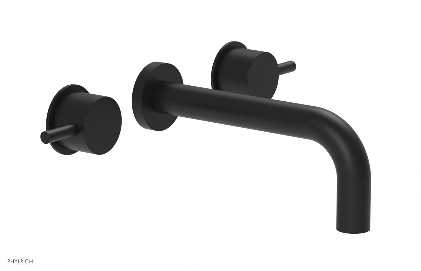 Premium BASIC II Wall-Mounted Lavatory Set 230 14 - Modern Bathroom Sink Faucet for Home & Commercial Use - Perfect for Restrooms, Hotels, and Offices
