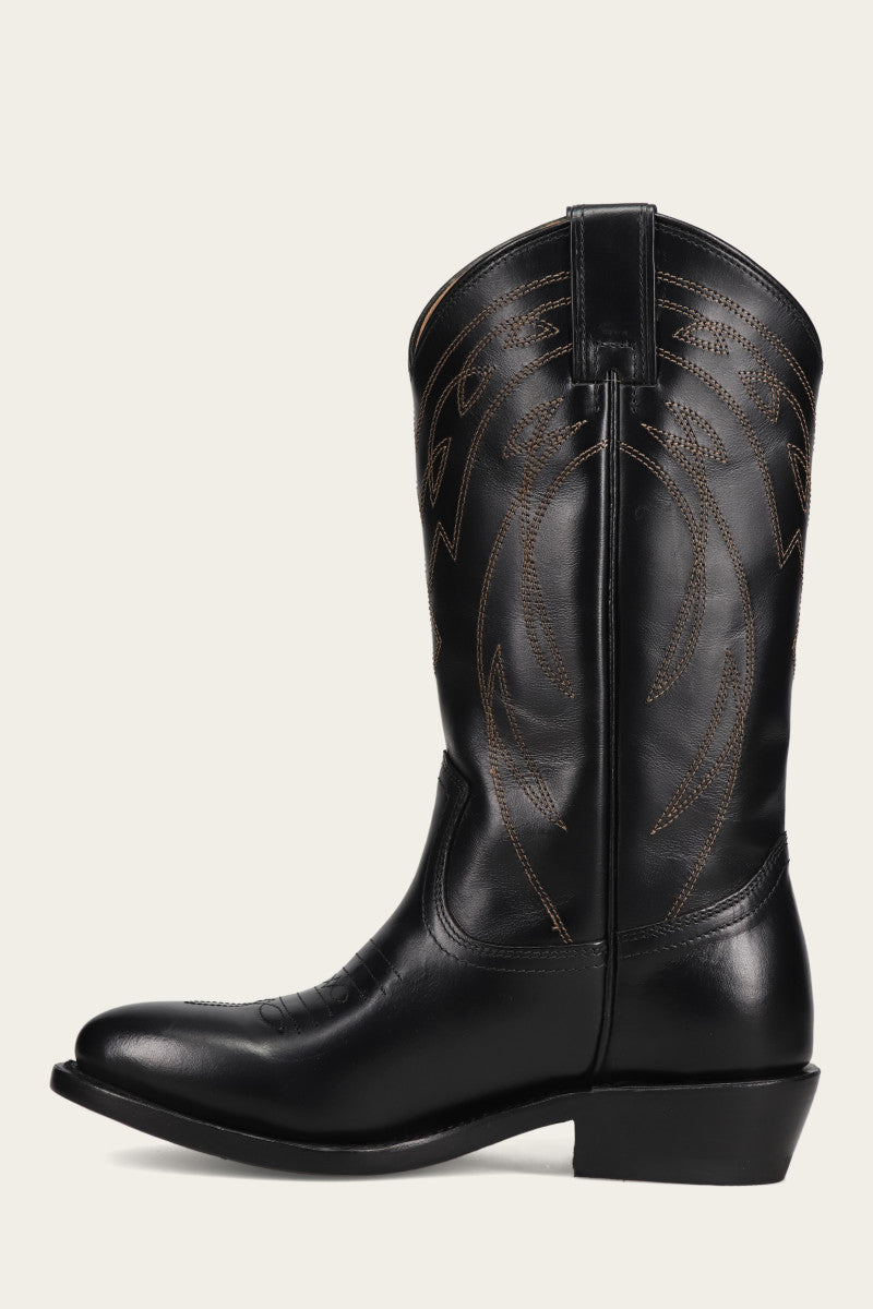 Billy Pull On Deco Stitch Boots - Comfortable Women's Ankle Boots with Stylish Embroidery for Fall & Winter | Perfect for Casual Outfits, Office Wear & Date Nights