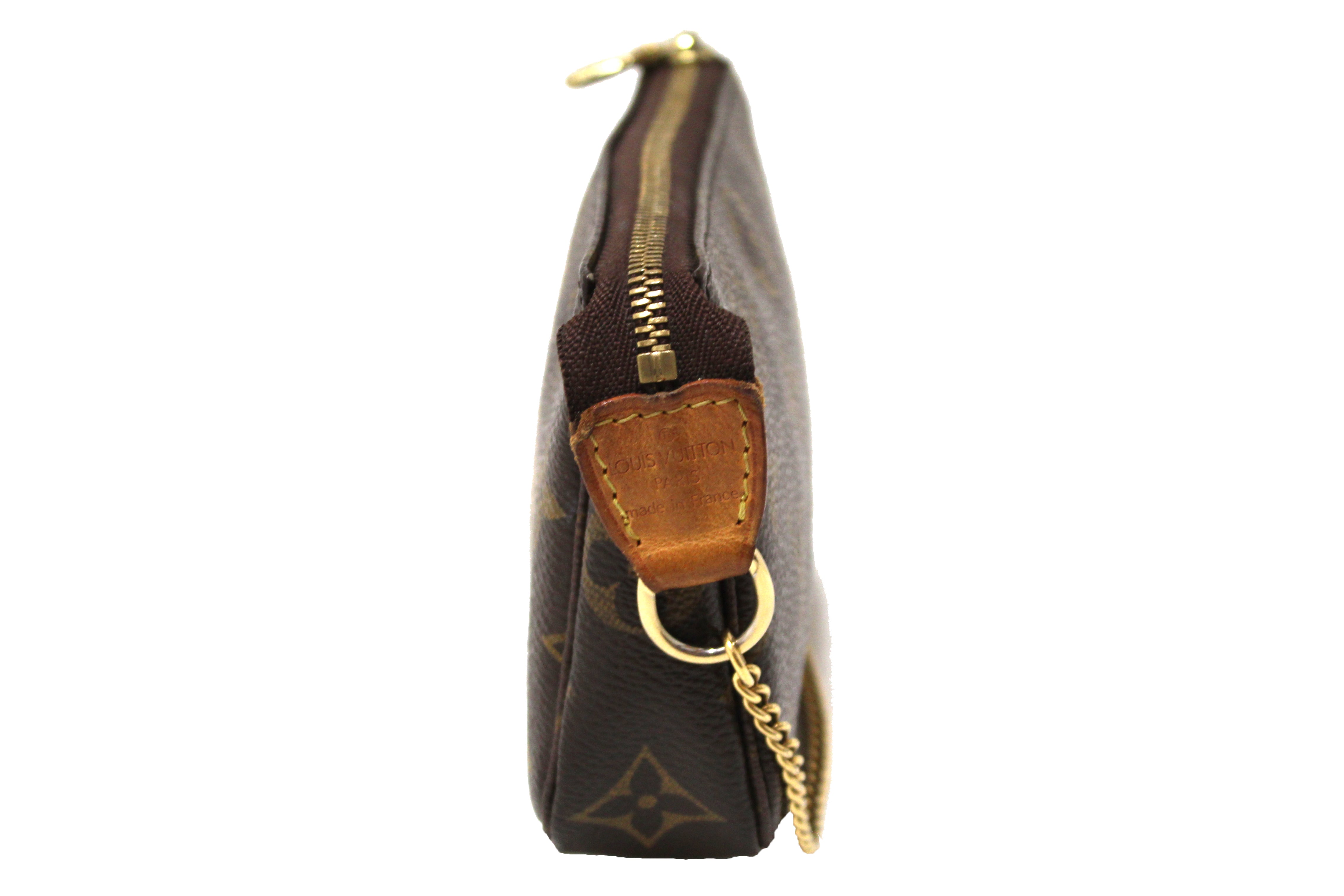 Authentic Louis Vuitton Monogram Canvas Mini Pochette Bag - Classic Trunks Collection | Perfect for Everyday Use, Travel & Special Occasions
