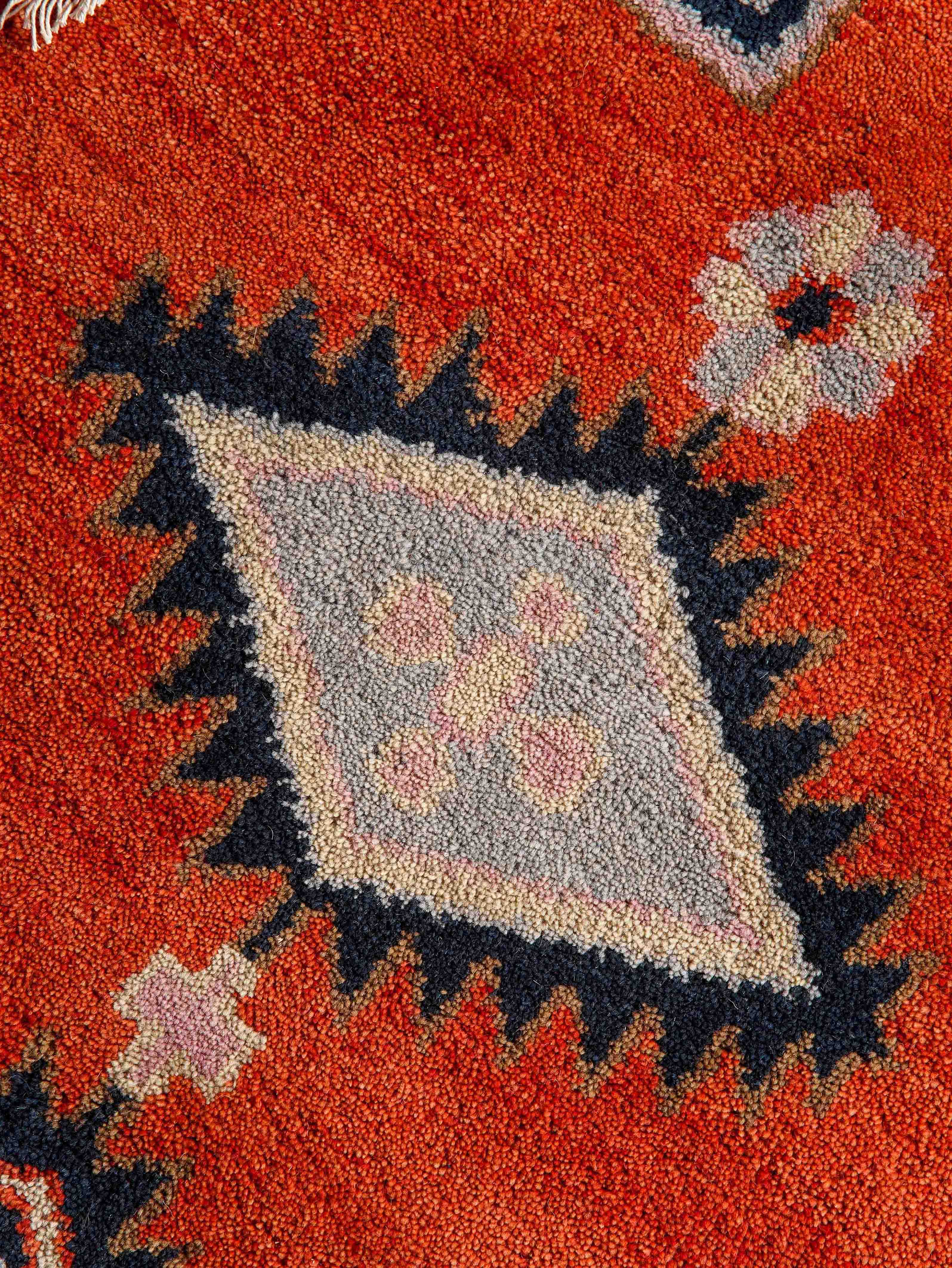 Handmade Afghan Rug - Premium Hand-Knotted Wool Carpet for Living Room, Bedroom & Dining Area - Traditional Oriental Design - Durable & Soft Floor Decor for Home & Office