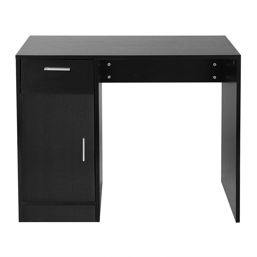 BebLP Computer Desk with Storage Drawers - Home Office Writing Table, Gaming Desk & Workstation for PC & Laptop - Perfect for Small Spaces, Dorm Rooms & Gaming Setups