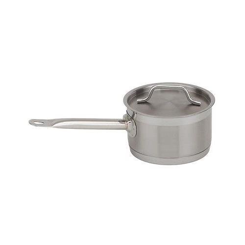Royal Industries 10 qt Stainless Steel Sauce Pot with Helper Handle & Lid – Commercial Grade, NSF Certified – Ideal for Restaurants, Catering & Home Cooking