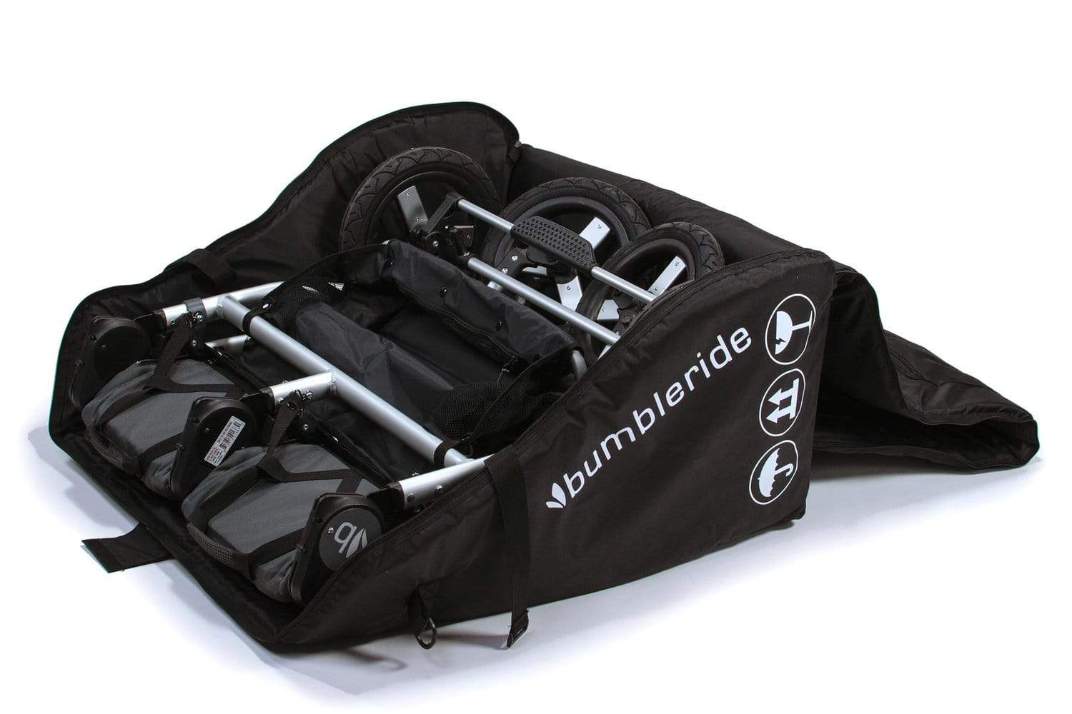 Bumbleride Indie Twin Stroller Travel Bag - Waterproof & Durable for Airplane & Car Travel - Perfect for Family Vacations & Daily Outings