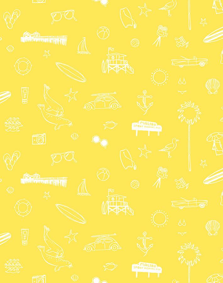 Nathan Turner 'Malibu' Wallpaper - Daffodil Floral Design for Home Decor | Perfect for Living Room, Bedroom & Dining Area