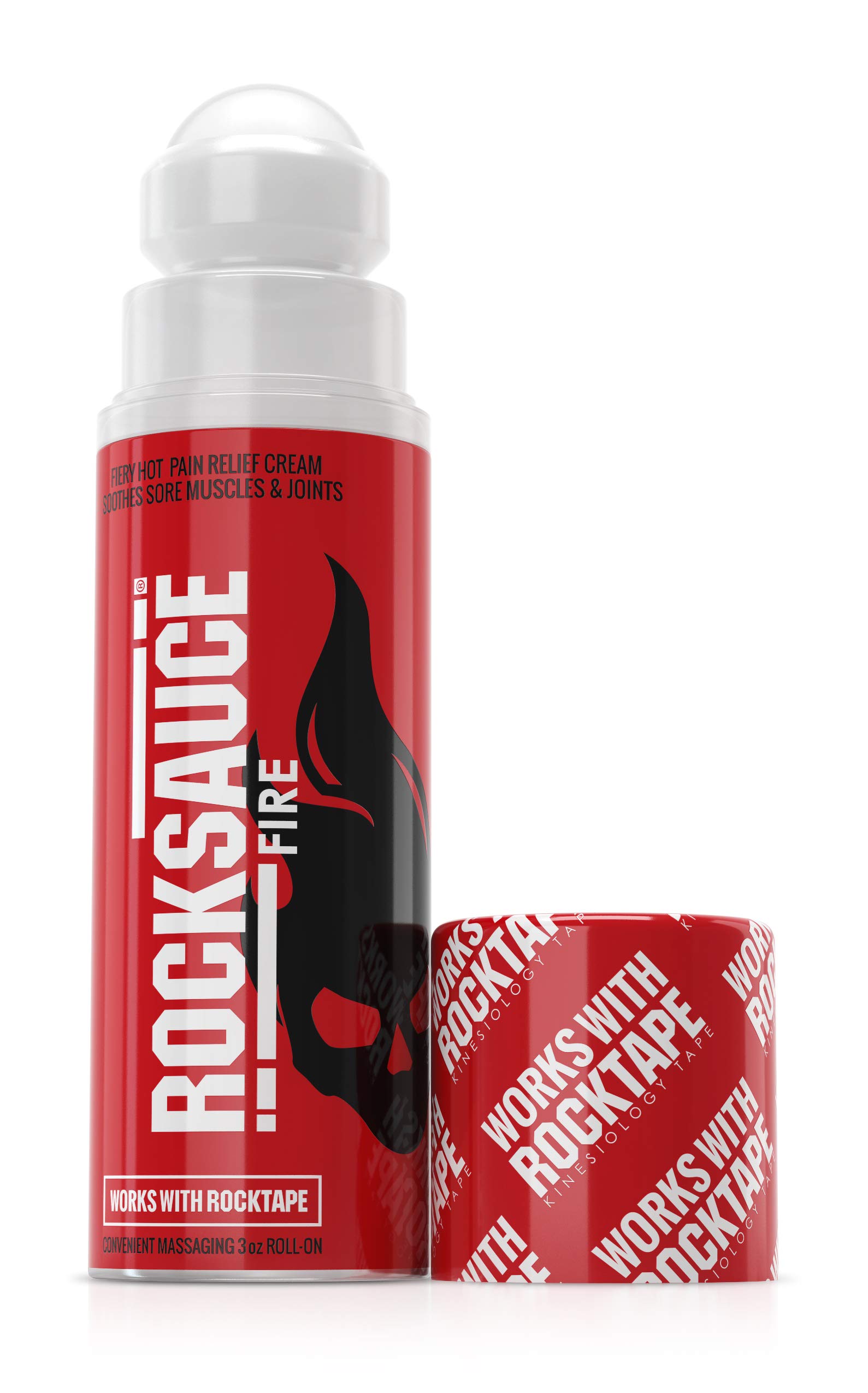 Fiery Hot Rock Sauce Pain Relief Cream - 3 Oz (Packaging May Vary) - Soothes Muscle & Joint Pain for Athletes & Active Lifestyles