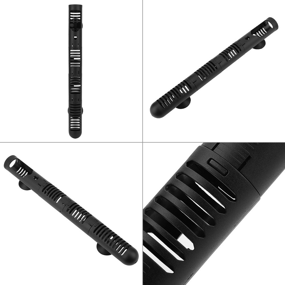 Detachable Aquarium Fish Heater Protective Cover with Suction Cups - Safe & Durable Design for Tropical Fish Tanks | Perfect for Freshwater & Saltwater Aquariums