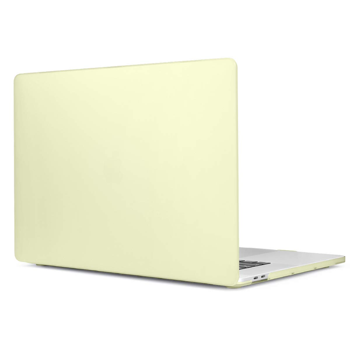 DONGKE Matte Hard Shell Case & Keyboard Cover for MacBook Pro 16 inch (2019-2020 Model A2141) - Compatible with Retina Display & Touch Bar, Includes Touch ID Protection - Mellow Yellow | Perfect for Work, Travel & School Protection