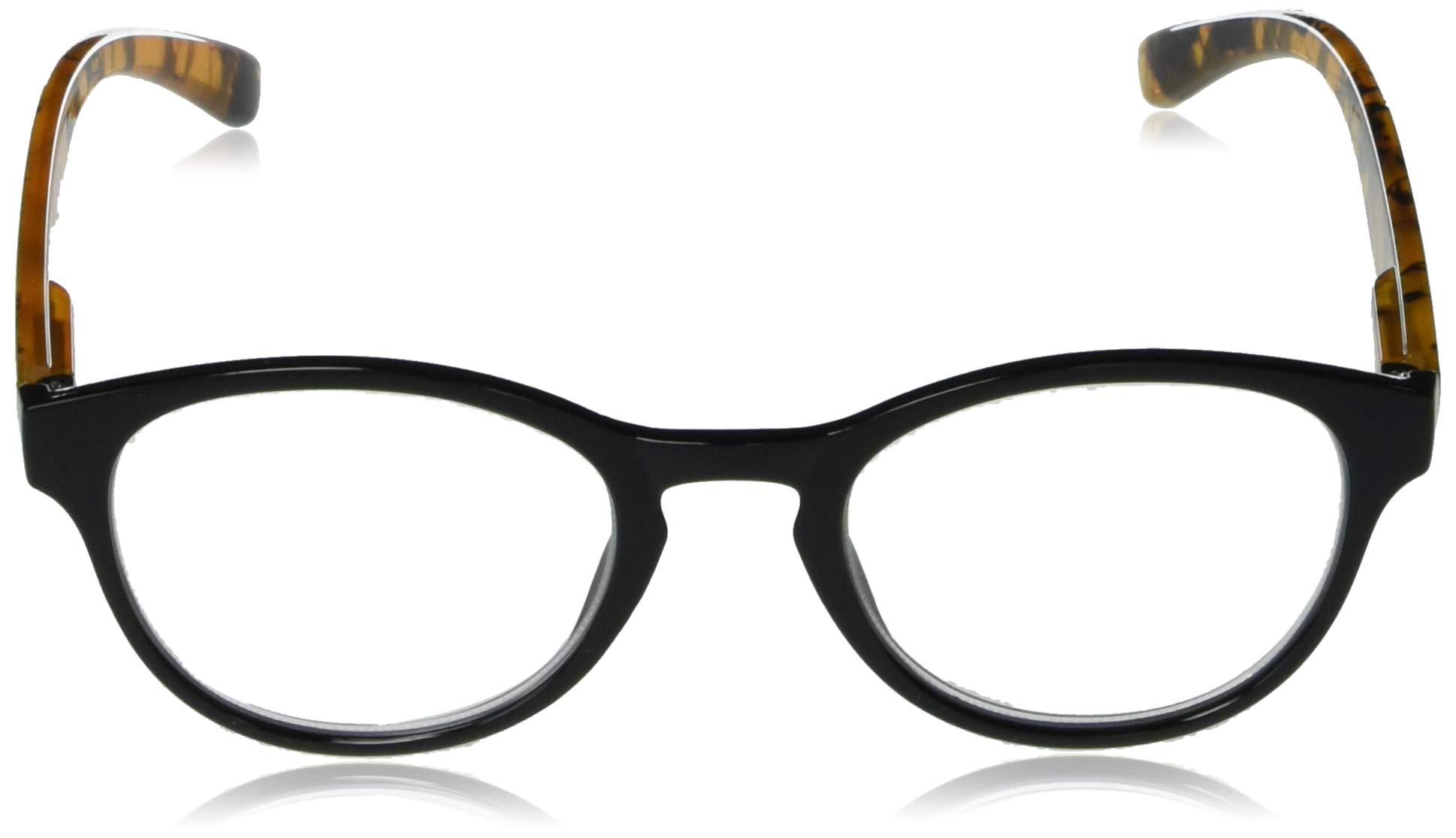 A.J. Morgan Round Reading Glasses with Blue Light Blocking - Lightweight & Stylish for Computer Work, Reading Books, and Office Use