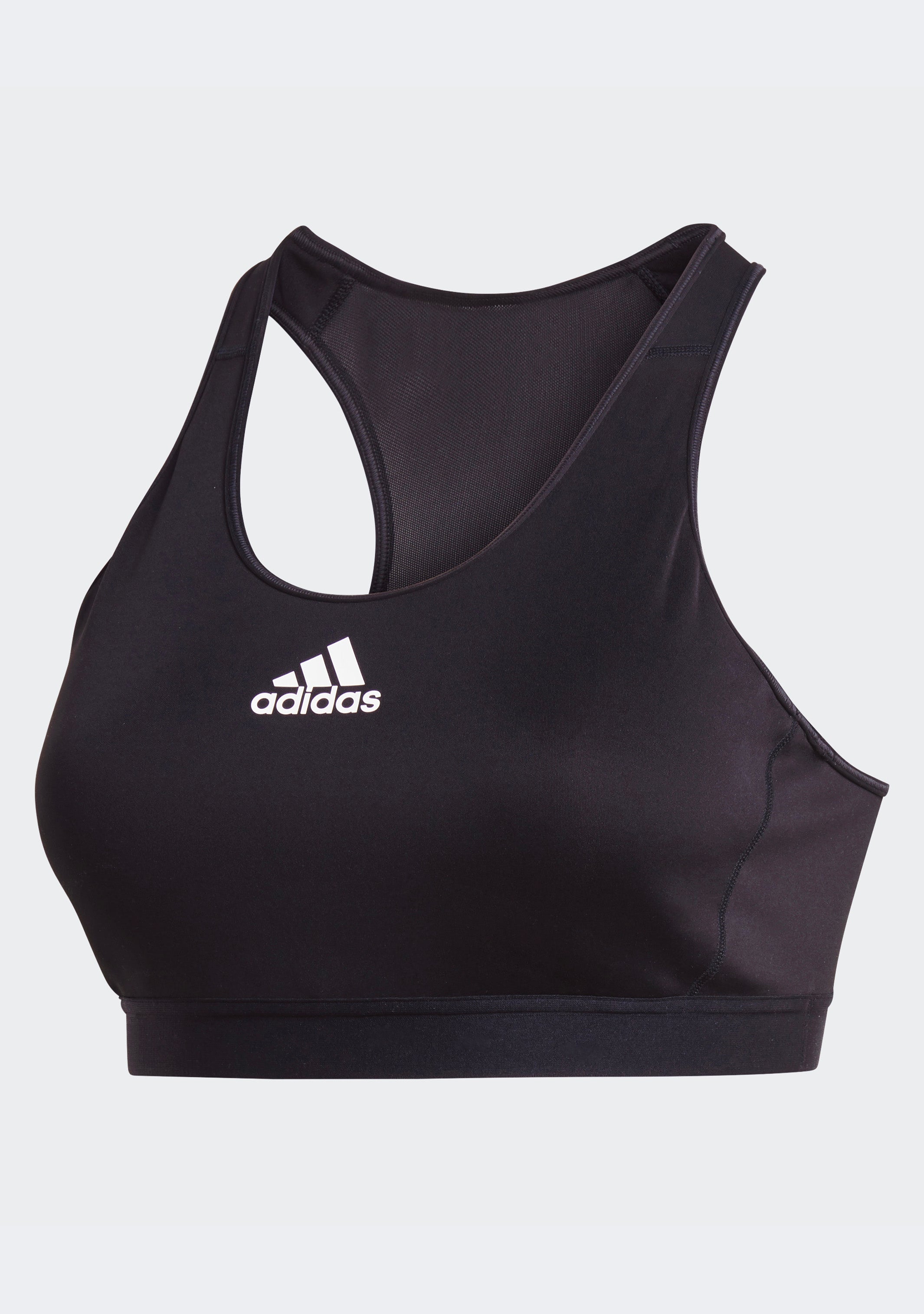 Adidas Women's Don't Rest Alphaskin Padded Sports Bra - Plus Size Workout Bra for Running, Yoga & Gym - High Support Comfortable Athletic Top