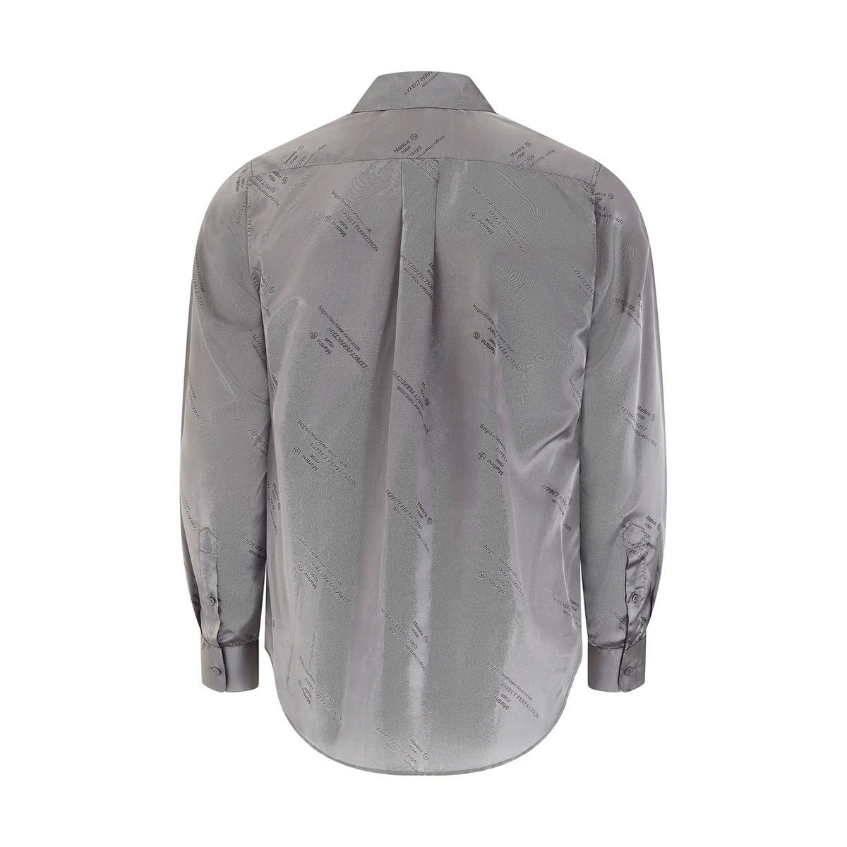 Classic Silver Shirt for Men - Premium Cotton Dress Shirt for Business & Casual Wear - Perfect for Office, Parties & Everyday Outfits