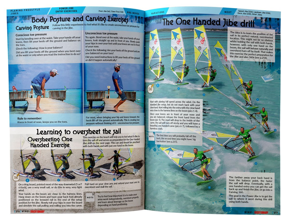 Tricktionary 3 Windsurfing Bible - Ultimate Guide for Windsurfing Tricks & Techniques | Perfect for Beginners & Pros | Use on Water, Beach & Training Sessions