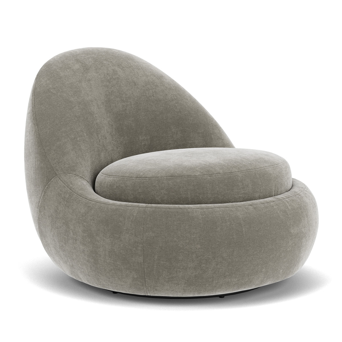 Babette Fabric Swivel Armchair - Modern Living Room Accent Chair with 360° Rotation | Perfect for Home Office, Lounge & Reading Nook