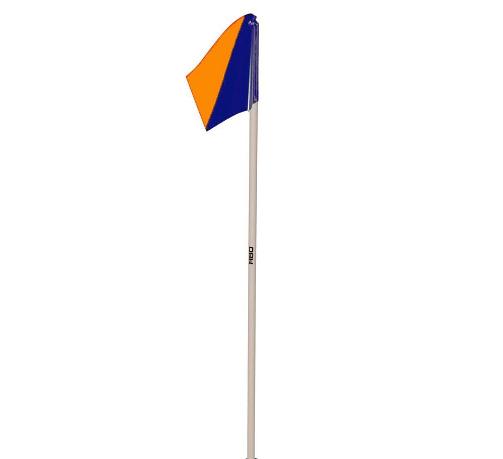 Orange / Navy Blue