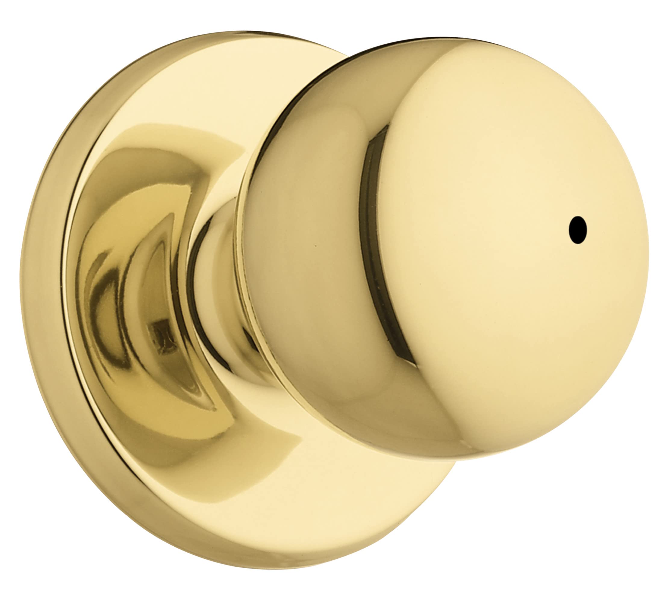 Weiser Lock GAC12F11P Fairfax Single Dummy Door Knob - Elements Series | Secure Interior Doors | Perfect for Bedrooms, Closets & Pantries