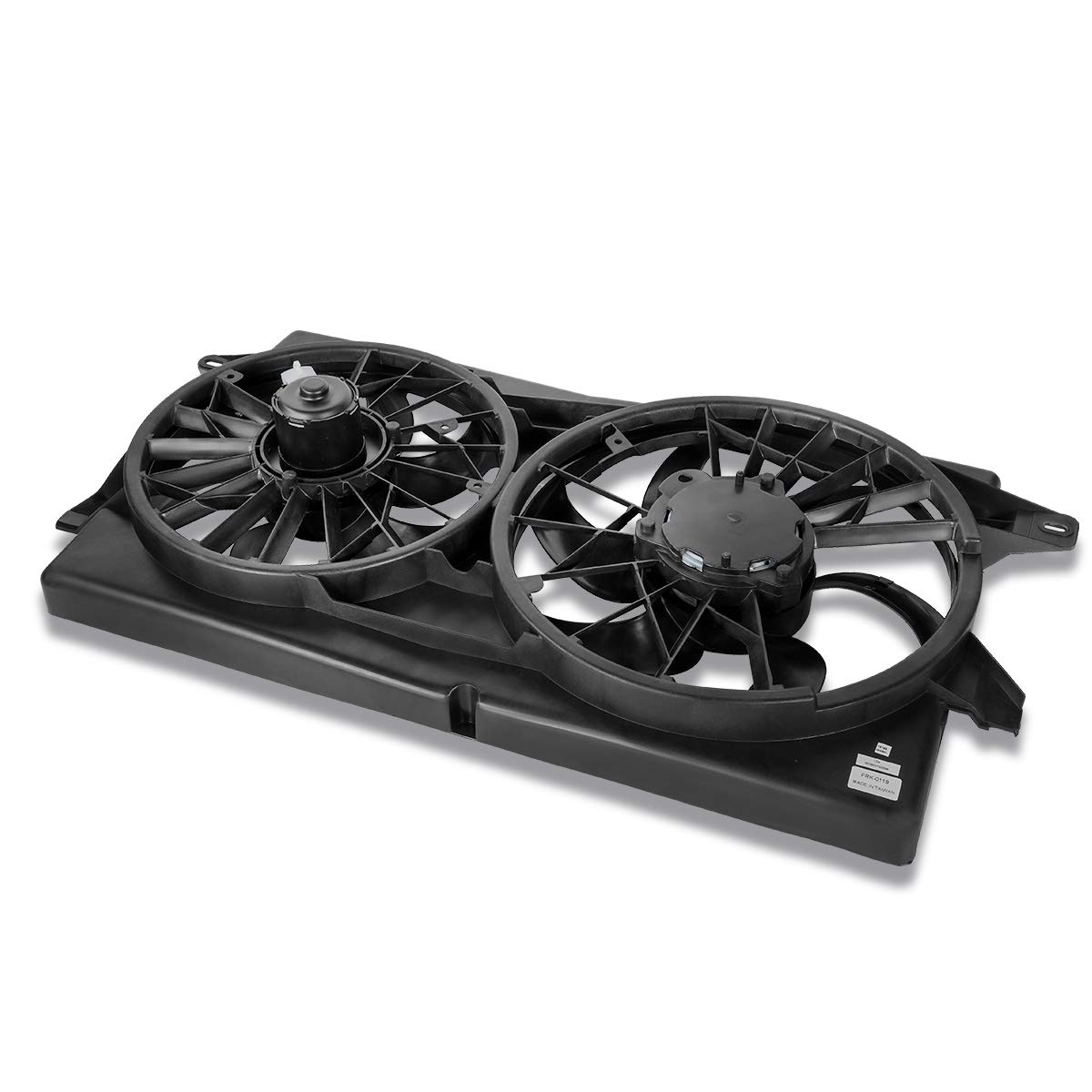 Auto Dynasty FO3115111 OE Style Radiator Cooling Fan Shroud Assembly for Ford Windstar 3.0L 3.8L 1995-2003 - Perfect Replacement for Engine Cooling System | Ideal for Summer Driving & Heavy Traffic Conditions