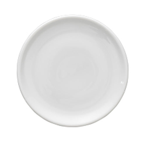 Alani 025254 5 3/4 Inch Coupe Plates - Set of 48 White Restaurant Dinner Plates - Perfect for Catering, Weddings & Fine Dining Establishments