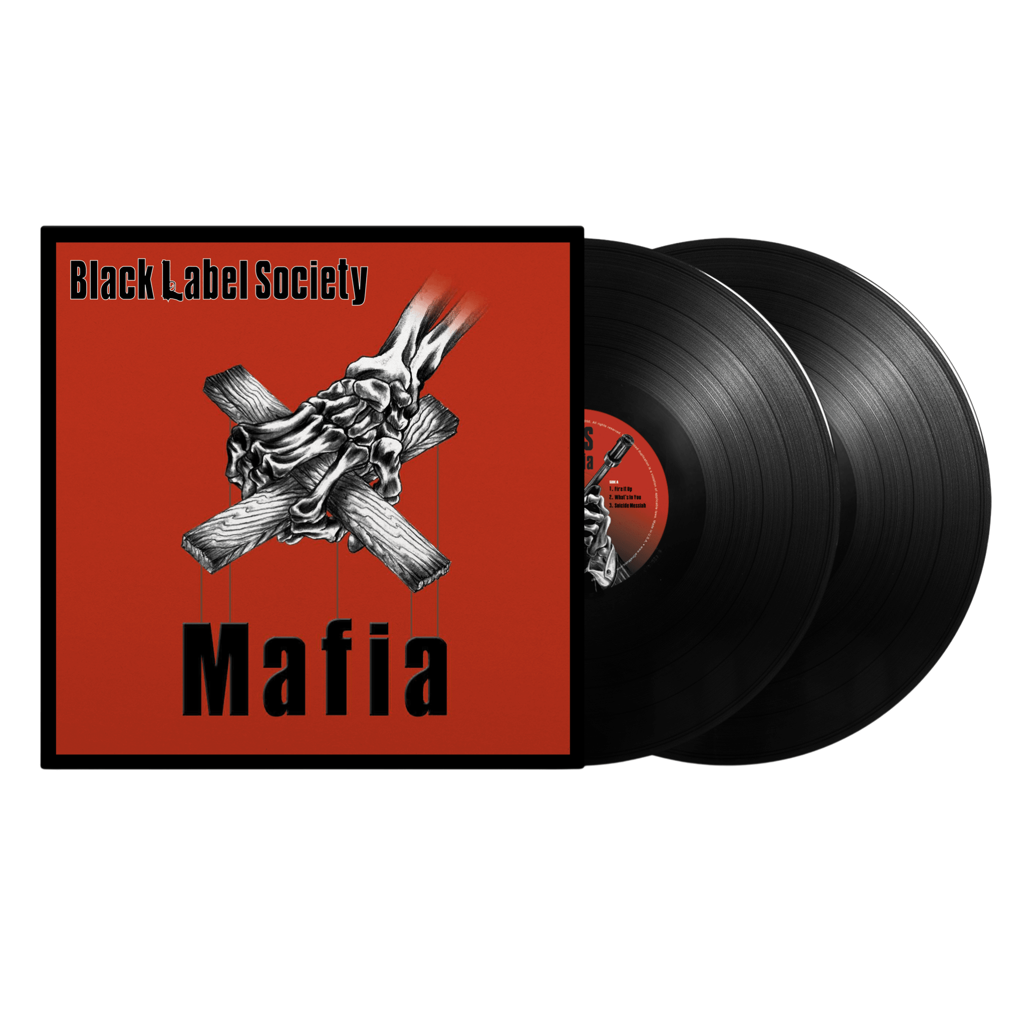 Black Label Society Mafia Black Vinyl Record - Limited Edition Rock Music LP for Collectors & Audiophiles | Perfect for Home Listening, Music Collections & Gifts