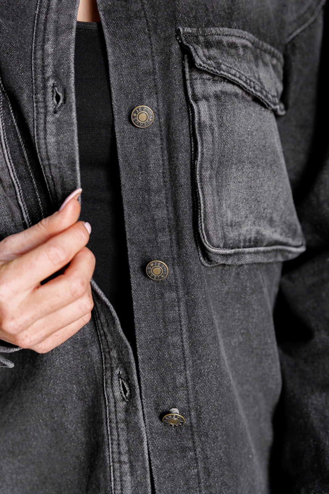 By The Fireside Shacket - Cozy Fleece-Lined Overshirt for Men & Women | Perfect for Fall, Winter & Outdoor Camping