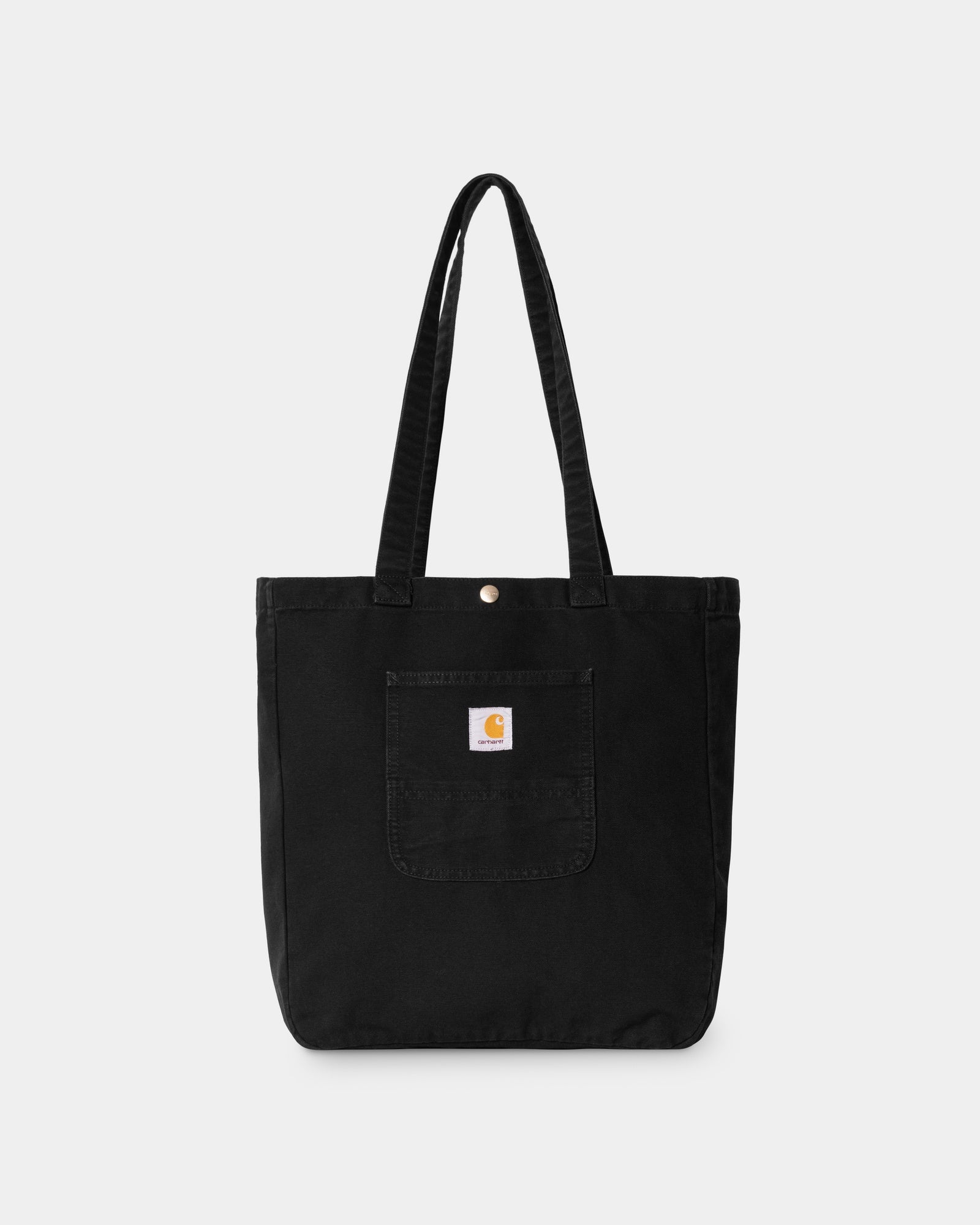 Bayfield Tote Bag - Premium Black Stone Washed Cotton Tote for Women - Perfect for Shopping, Beach, Work & Everyday Use