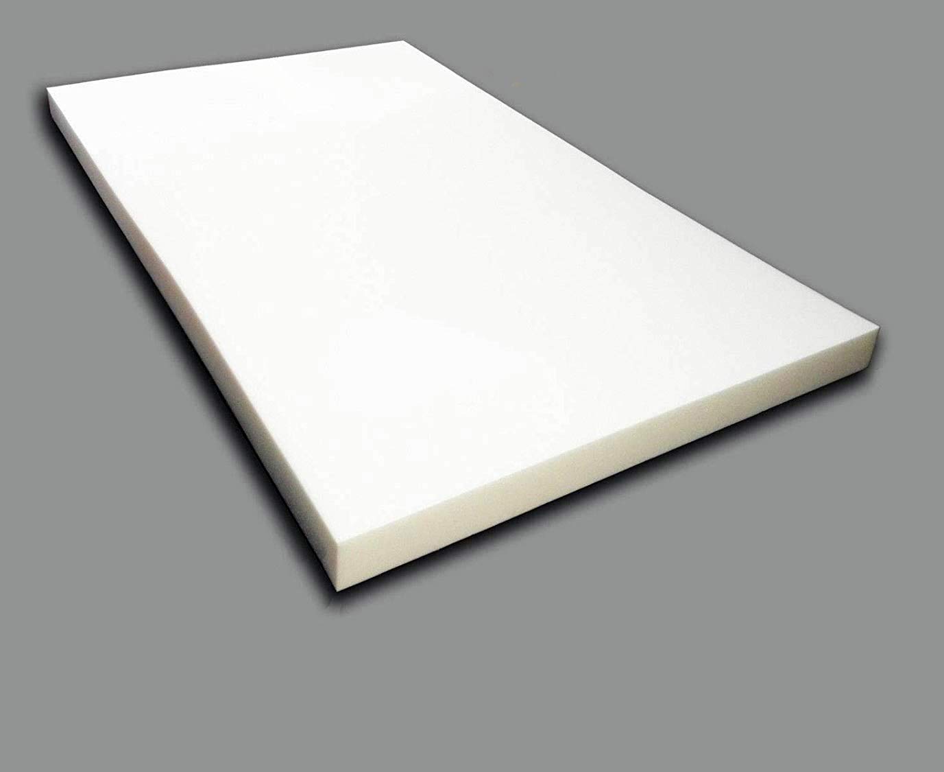Premium High-Density Polyurethane Foam Cushion - Custom Size & Fill for Sofa, Chair, Bench Seat Replacement - Perfect for Home, Office & Outdoor Furniture Comfort