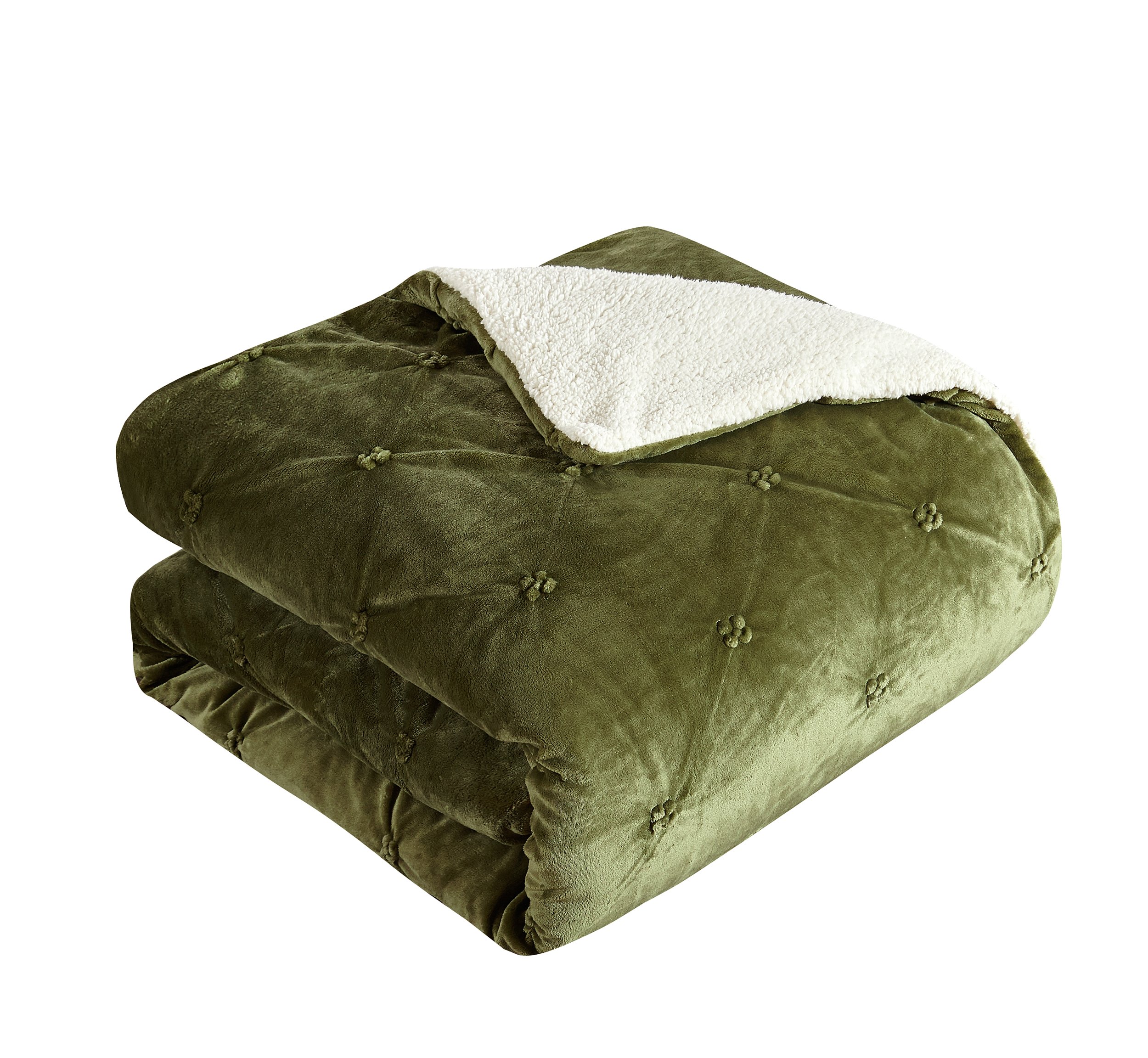 Chic Home Josepha King Size Comforter Set - Soft Luxury Bedding in Emerald Green for Master Bedroom & Guest Room Decor