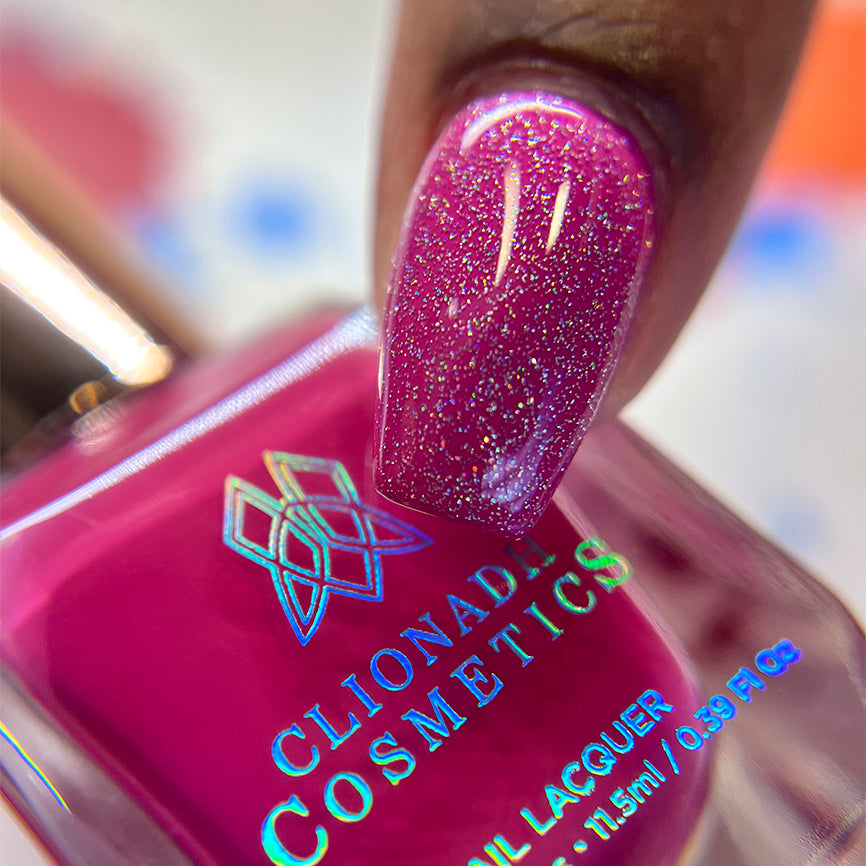 Butterfly Clip Nail Polish - Long Lasting Nail Lacquer with High Gloss Finish - Perfect for Manicures, Pedicures, and Nail Art Designs