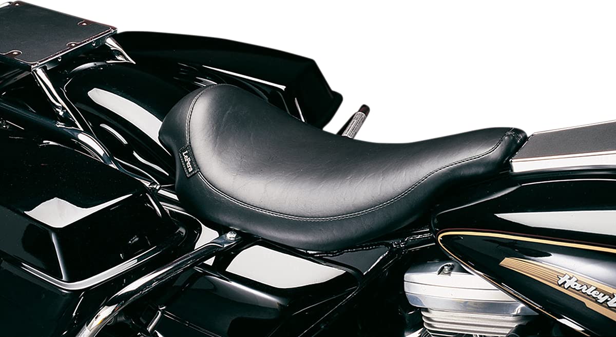 Le Pera Silhouette Solo Seat LH857RK - Premium Motorcycle Seat for Harley Davidson - Comfort & Style for Long Rides & Cruising