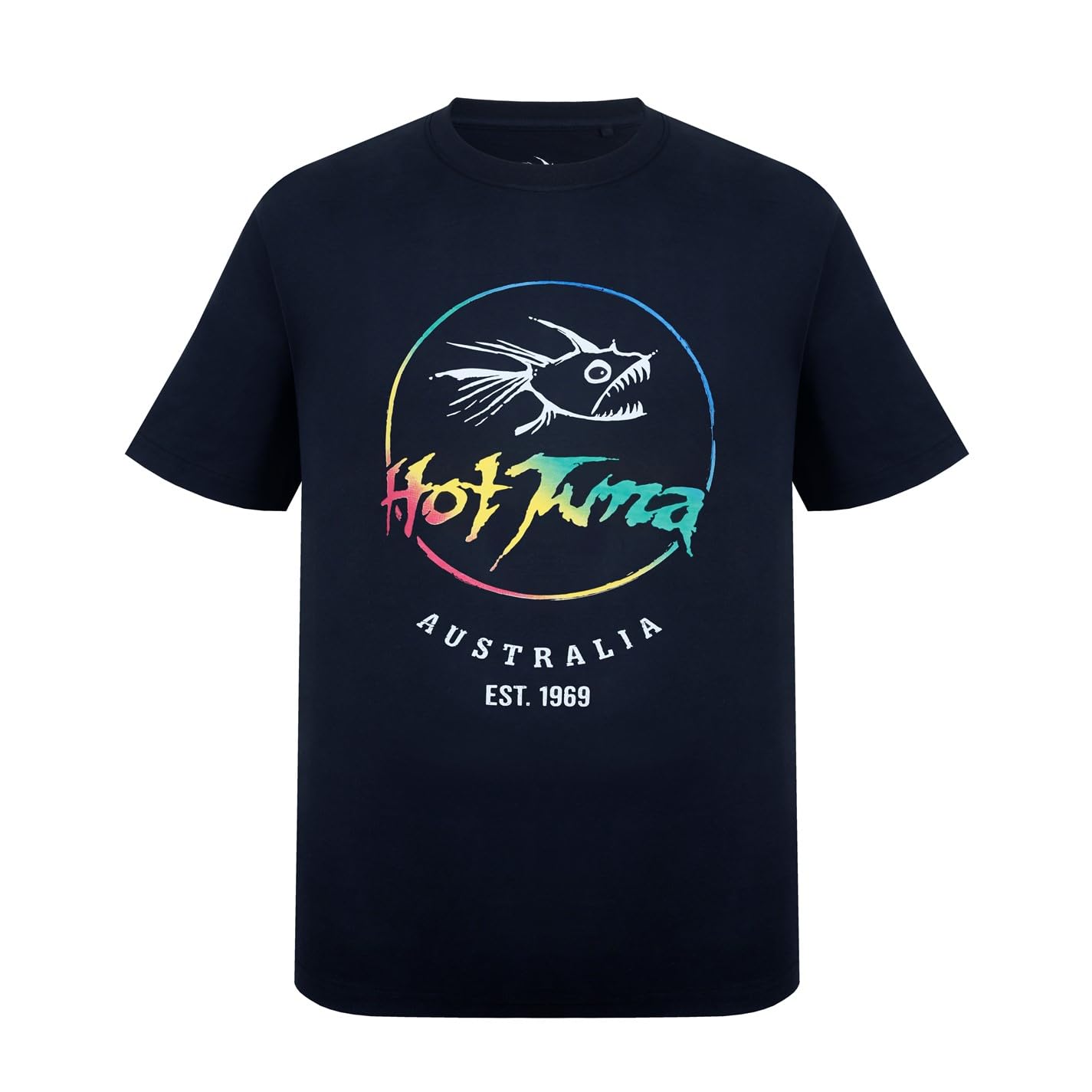 Hot Tuna Men's Crew Neck T-Shirt - Soft Cotton Casual Tee for Everyday Wear | Perfect for Streetwear, Gym & Weekend Outfits