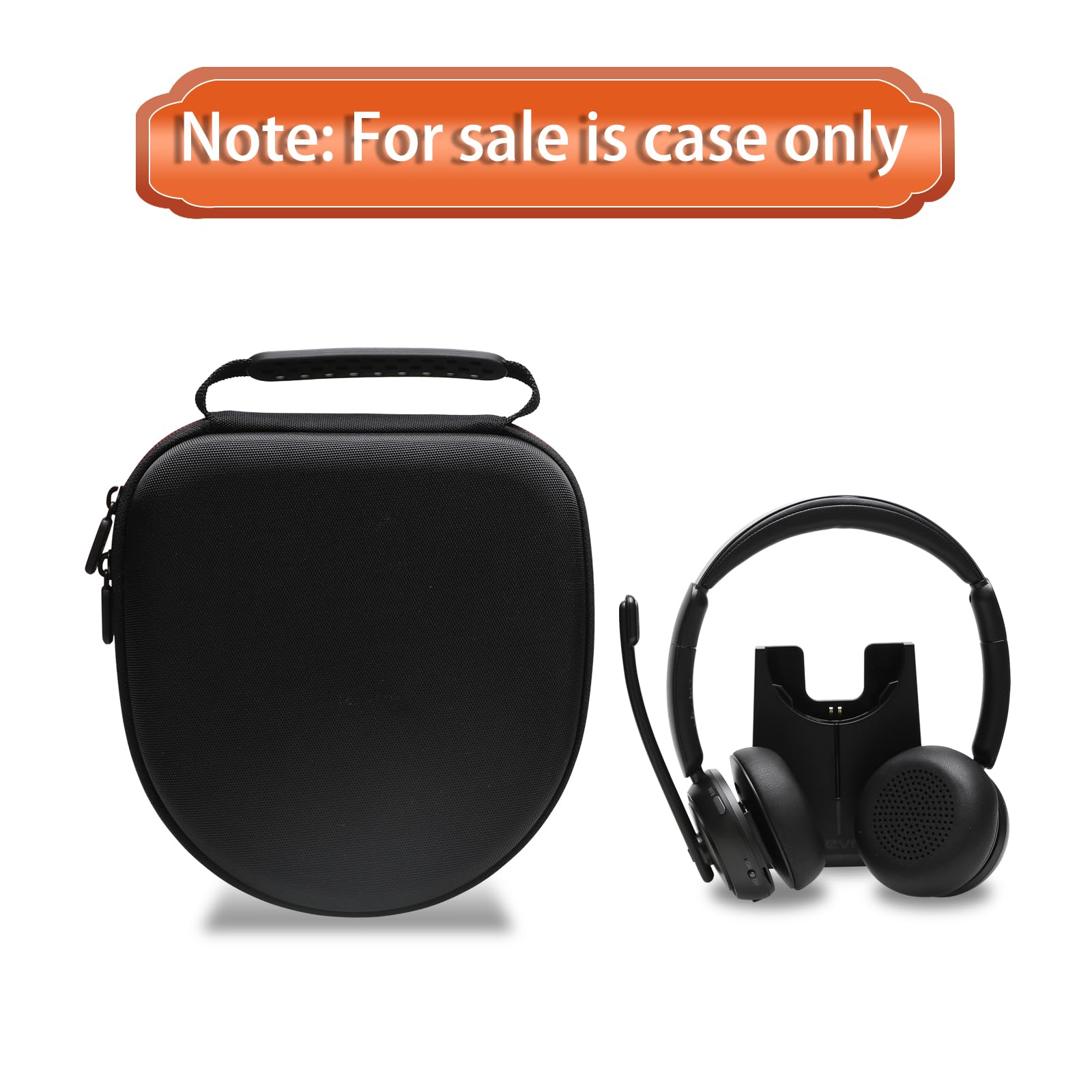 LTGEM Protective Case for LEVN LE-HS013 / LE-HS016 V3 / LE-HS010 / LE-HS016 / CT001 Headset & Charging Dock - Durable Cover for Gaming, Work Calls & Travel Accessories