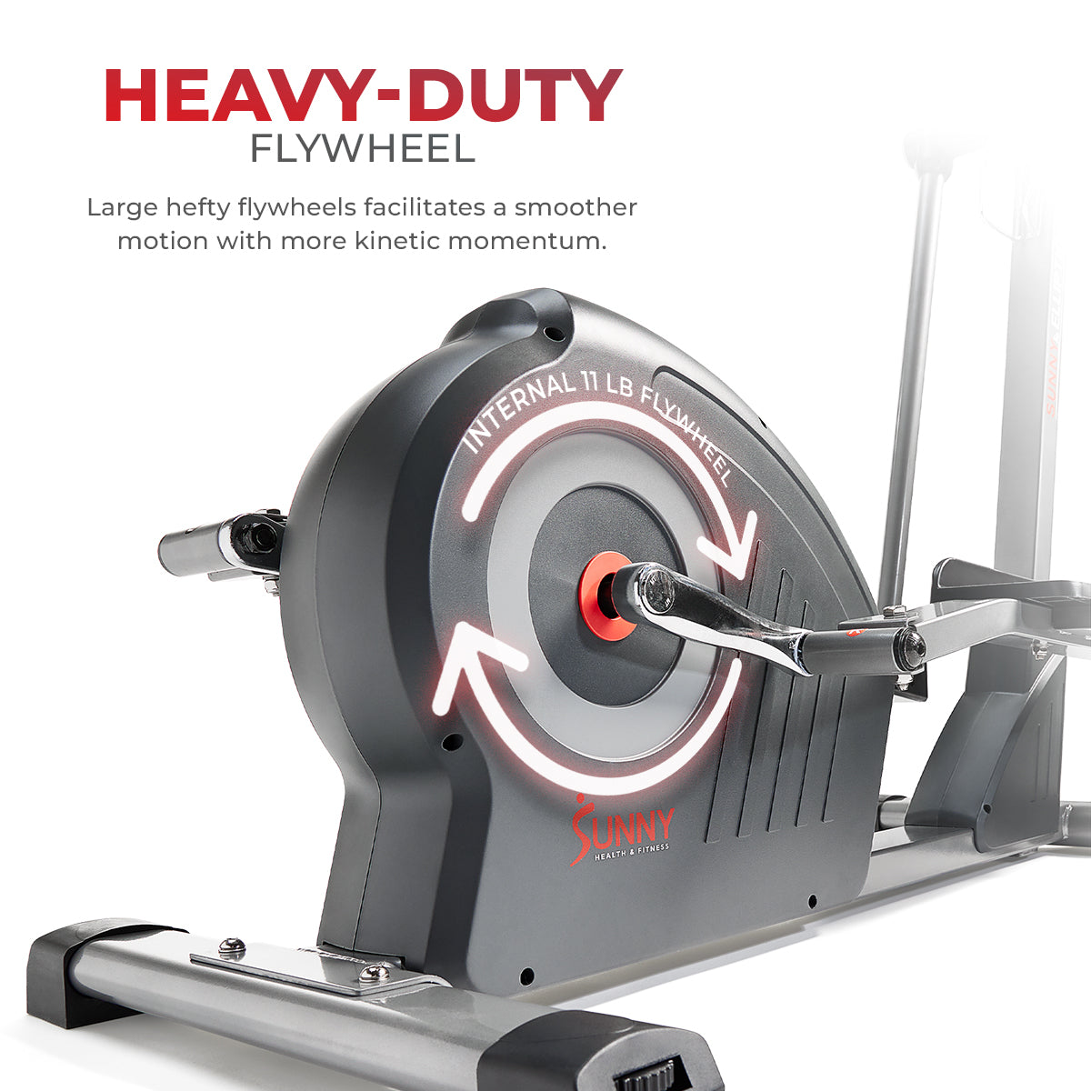 Smart Elite Magnetic Elliptical Machine - Quiet Home Gym Equipment for Cardio Workouts | Perfect for Small Spaces & Full-Body Training