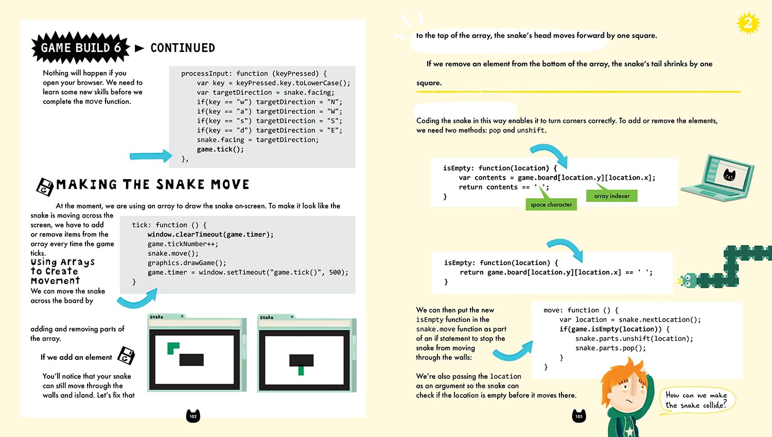 Get Coding 2: Build Five Computer Games Using HTML and JavaScript - Learn Game Development for Beginners and Students