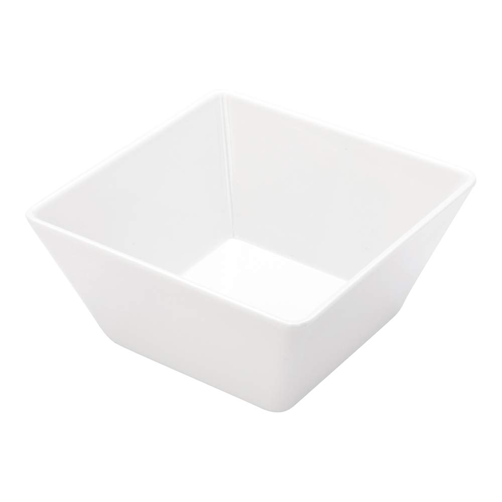 45oz Deep Square Soup Bowls - 10-Pack Shatterproof White Melamine Serving Bowls | Dishwasher Safe Restaurantware for Salads, Entrees & Side Dishes | Perfect for Parties, Catering & Family Dinners