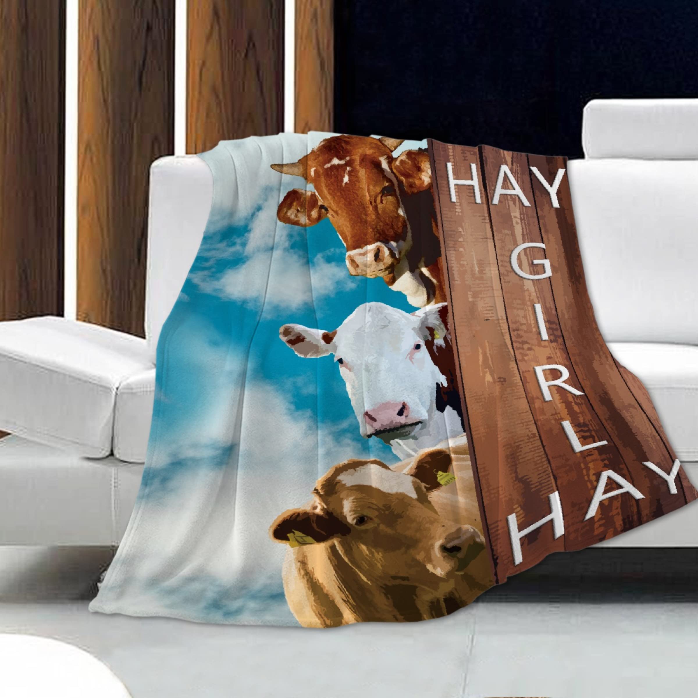 Premium Lightweight Flannel Throw Blanket 30