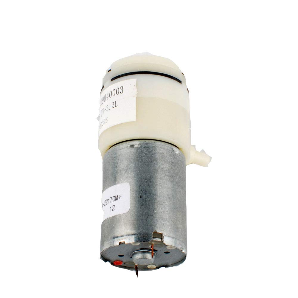 NWFashion 3.7V-12V Mini Stainless Steel DC Vacuum Pump - Portable for DIY, Science Projects & Small Appliances