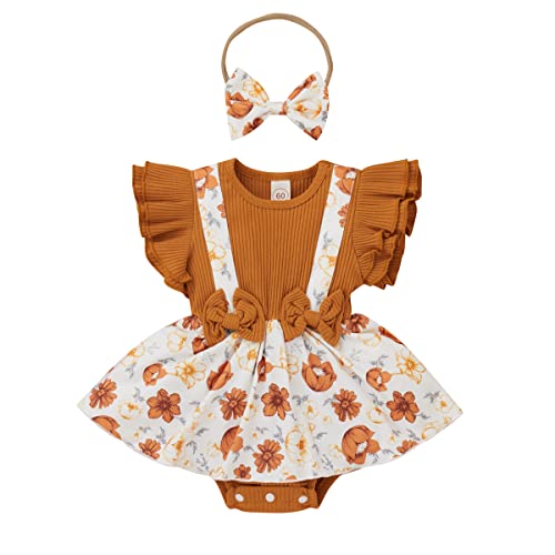 Brown Floral
