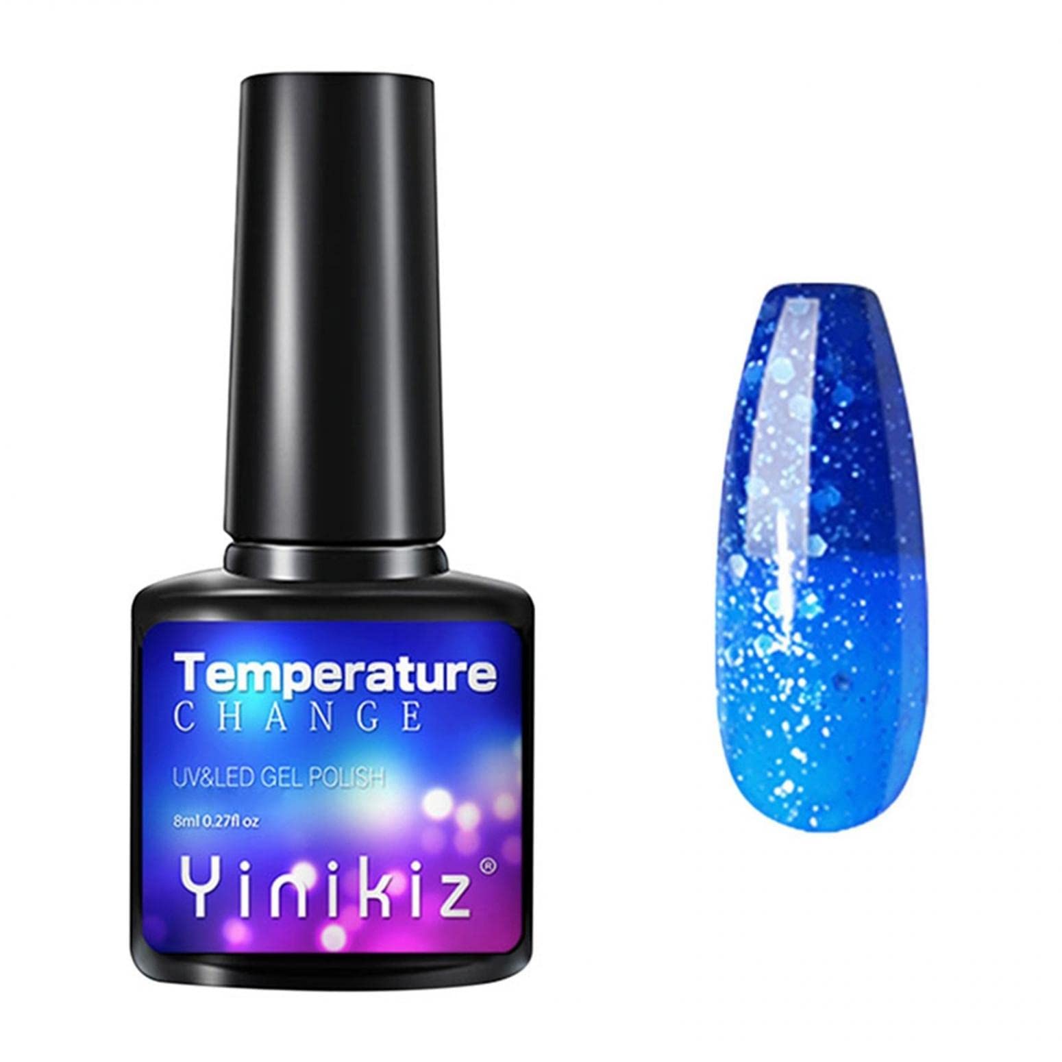 Sky Series Gel Nail Polish Kit - 12 Colors Removable Soak Off UV LED Nail Polish Set for DIY Manicure at Home | Warm Gradient Nail Art Supplies | Perfect Birthday Gift for Women | Salon Quality Nails for Parties, Weddings & Special Occasions