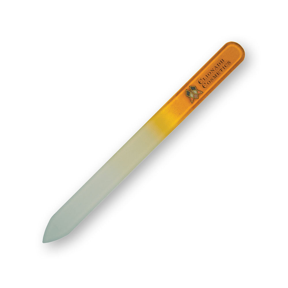 Clionadh Professional Nail File Set - Glass Nail Files for Strong Healthy Nails - Perfect for Manicure, Pedicure & At-Home Nail Care