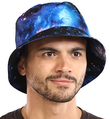 Reversible Bucket Hats for Men & Women - Summer Sun Protection Hats for Teens & Girls - Durable & Stylish Outdoor Beach Hat for Hiking, Fishing, and Travel