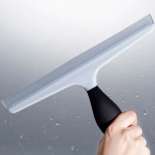 Multi-Purpose Squeegee with Ergonomic Handle - Window, Shower Glass, Car Windshield Cleaner for Streak-Free Cleaning at Home & Auto Care
